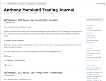 Tablet Screenshot of anthonymarsland.com
